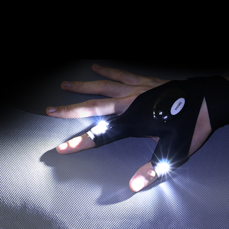 Fingerless Glove LED Flashligh - Spearfishing Glove recensie en prijs