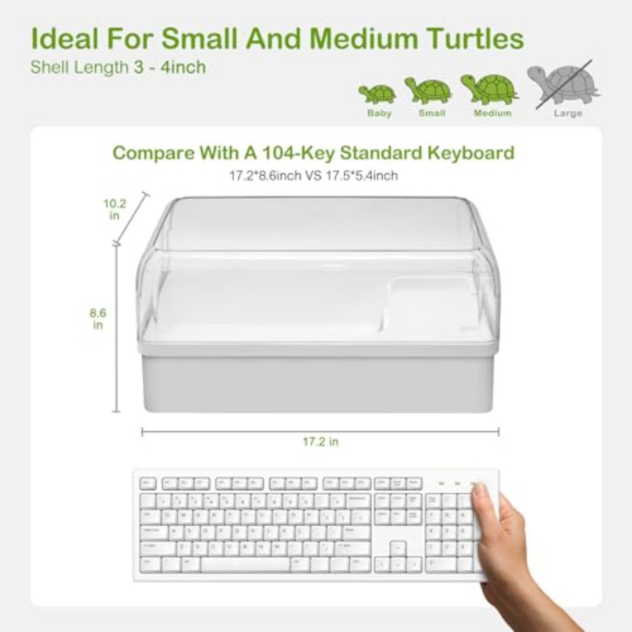 Turtle Tank Acrylic Habitat Ki - Aquatic Zone recensie en prijs