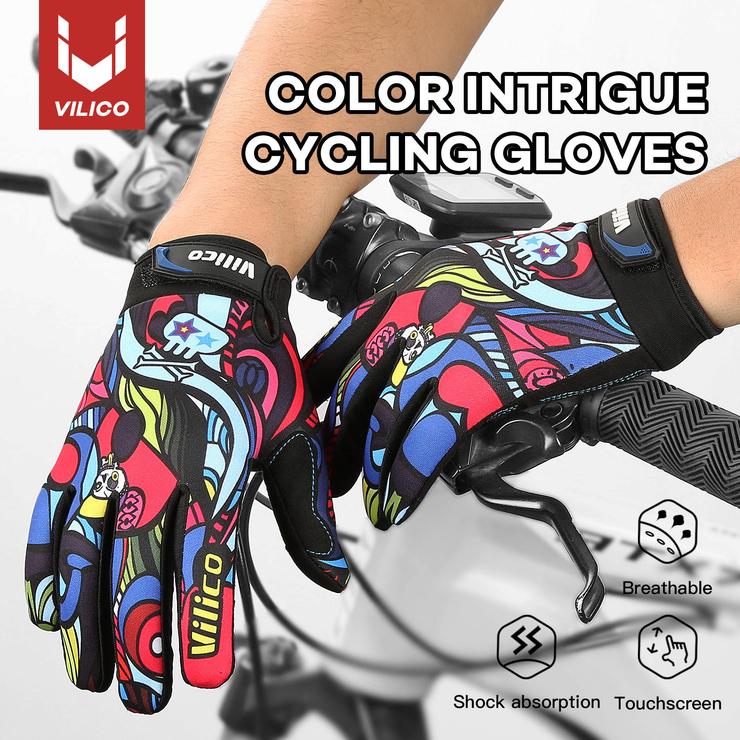 1 pair of Vilico colorful graf - Spearfishing Glove recensie en prijs