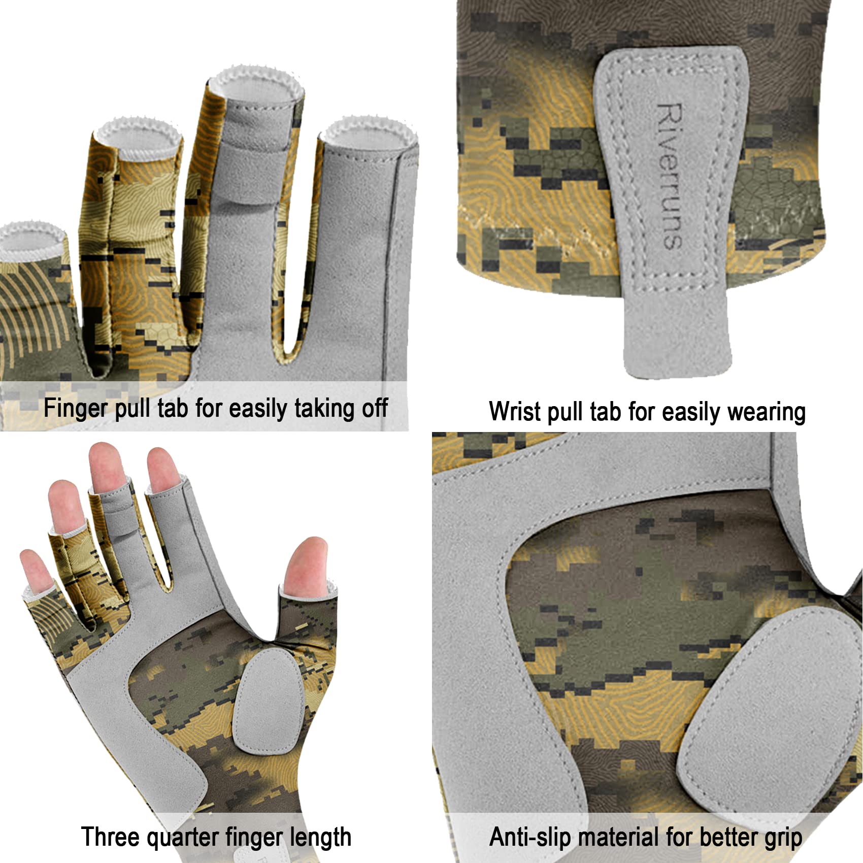 Riverruns Fingerless Fishing G - Spearfishing Glove recensie en prijs